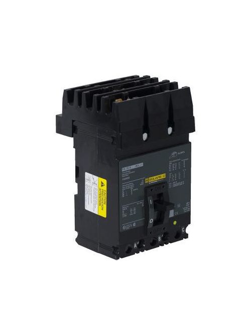 Product image for Square D FA34025 480 Volt 25 Amp Molded Case Circuit Breaker