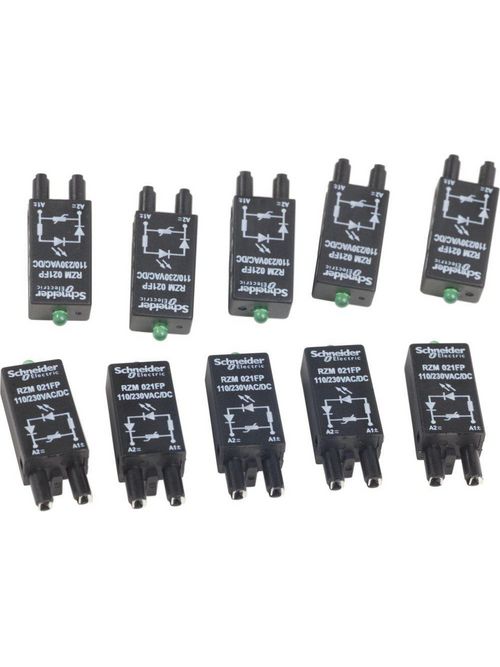 Product image for Square D RZM021FP 110 to 230 VAC/VDC Varistor Relay Protection Module