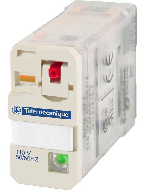 Product image for Square D RPM11F7 120 VAC 15 Amp 1NO 1NC Din Rail/Panel Mount Plug-In Relay