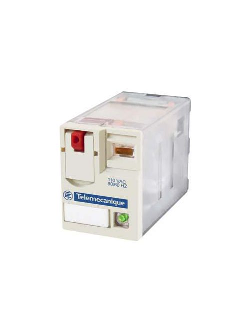 Product image for Square D RXM2AB2F7 120 VAC 12 Amp 2CO DPDT Din Rail/Panel Mount Miniature Plug-In Relay