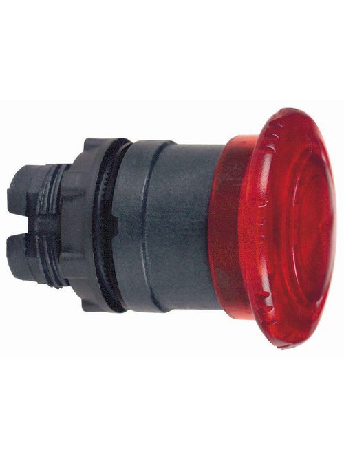 Product image for Square D ZB5AW743 22 mm Red Round Maintained Illuminated Push Button Operator
