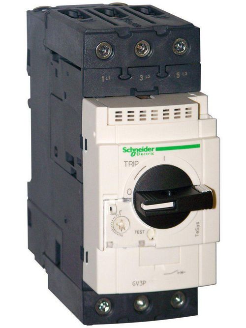 Product image for Square D GV3P65 600 VAC 65 Amp 3-Pole Manual Motor Starter