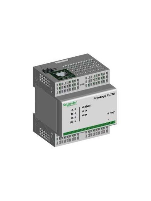 Product image for Square D EGX300 24 VDC 4 W 80.8 x 72 x 65.8 mm Ethernet Gateway with Embedded Server