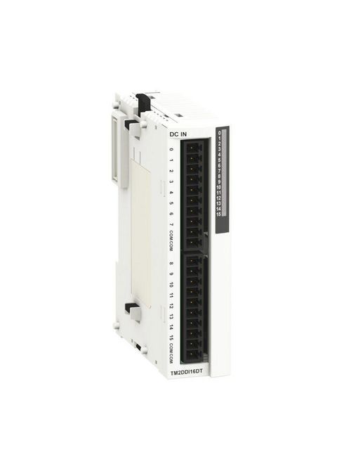 Product image for Square D TM2DDI16DT 16-Input 24 VDC Screw Terminal Digital Input Expansion Module