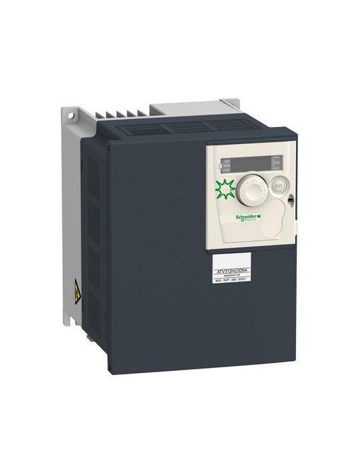 Product image for Square D ATV312HU40M3 240 VAC 5 Hp 3-Phase Open Type Variable Speed Drive