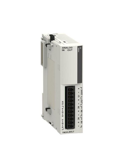 Product image for Square D TM2ALM3LT 2-Input 1-Output Expansion Analog I/O Module