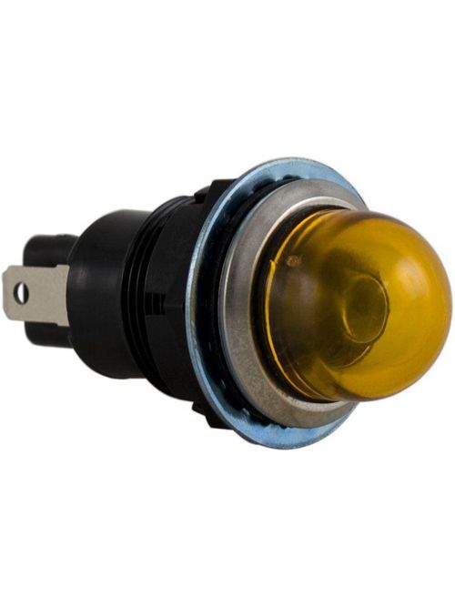 Product image for Square D 9001OY120 30 mm 120 VAC Yellow Incandescent Instrument Pilot Light