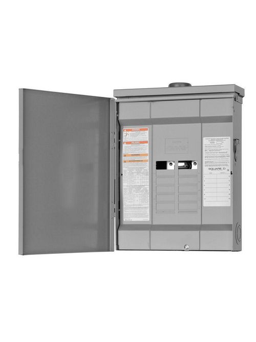 Product image for Square D HOM12L125RB 120/240 VAC 125 Amp 1-Phase 12-Space 12-Circuit NEMA 3R Load Center