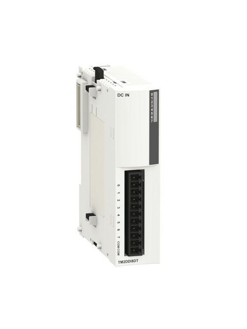 Product image for Square D TM2DDI8DT 8-Input 24 VDC Screw Terminal Digital Input Expansion Module