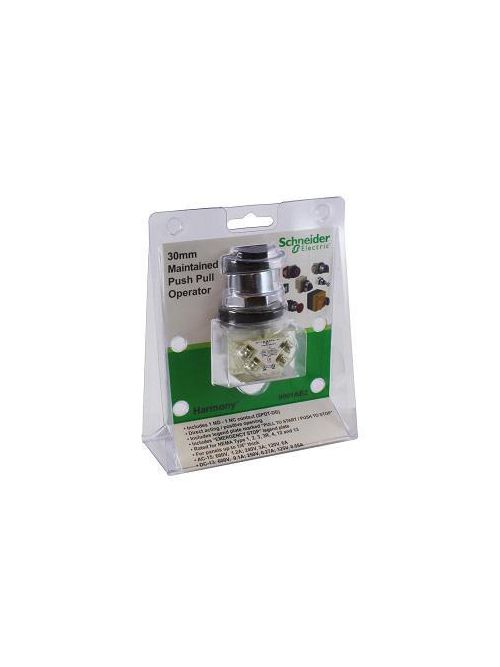 Product image for Square D 9001AB2 30 mm Metal Bezel Round Push Button Operator