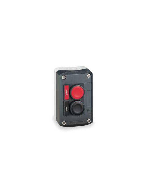 Product image for Square D XALD211H29H7 600 VAC 300 VDC 10 Amp 1NO 1NC Polycarbonate Push Button Control Station