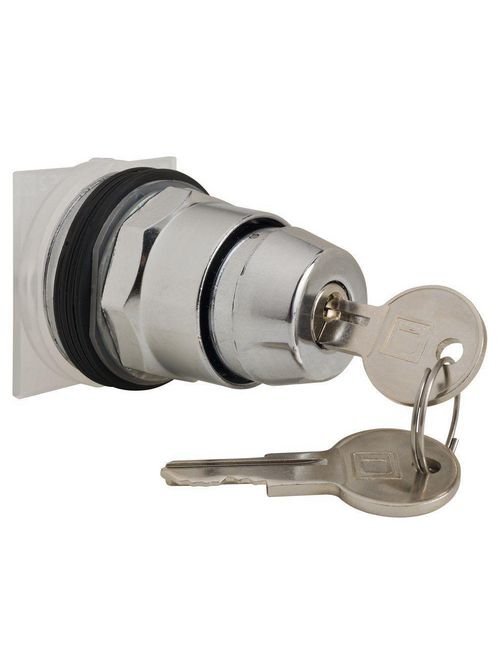 Product image for Square D 9001KS11K3 30 mm 2-Position Maintained Key Non-Illuminated Selector Switch Operator