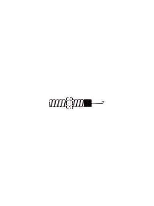 Product image for Square D XS1M12MA250 240 VAC 200 mA NO Nickel Plated Brass 2-Wire Cylindrical Inductive Proximity Sensor