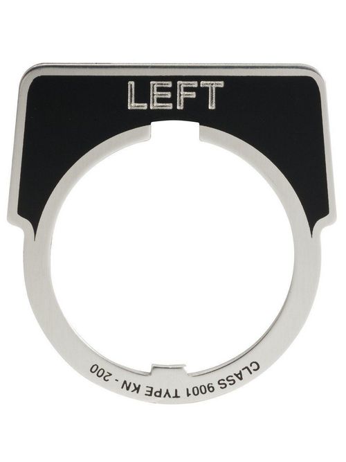 Product image for Square D 9001KN230 Type K 30 mm Push Button Legend Plate