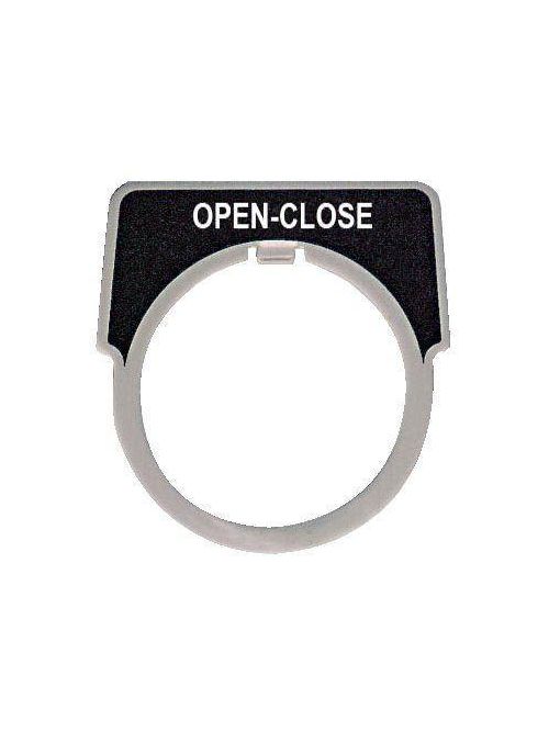 Product image for Square D 9001KN246 Type K 30 mm Push Button Legend Plate