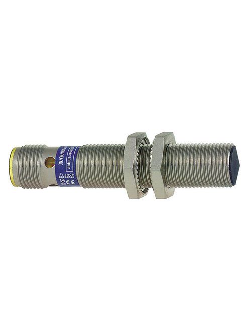 Product image for TES XS1M12KP340D inductive sensor XS1 M12, L61mm, brass, Sn2mm, 12..24VDC, M12