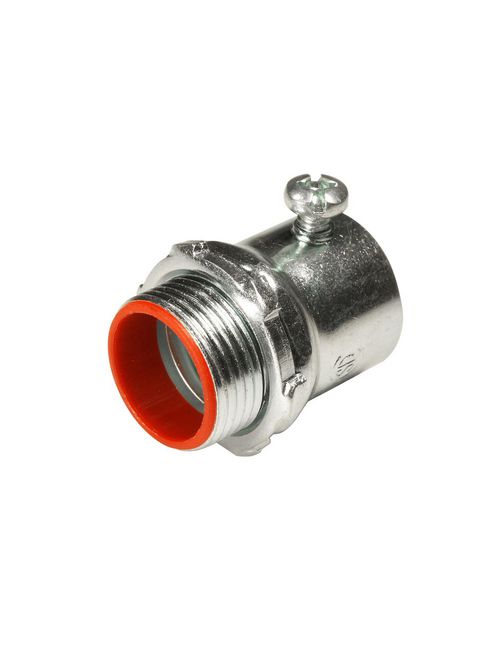 T&B TC722A 3/4-IN EMT STEELINSULATED THROAT SETSCREW CONNECTOR T&B TC722A 3/4-IN EMT STEELINSULATED THROAT SETSCREW CONNECTOR