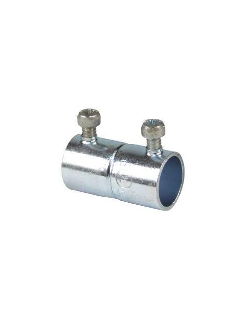 Steel City TK129A 3-1/2 Inch EMT Steel Set Screw Coupling Steel City TK129A 3-1/2 Inch EMT Steel Set Screw Coupling