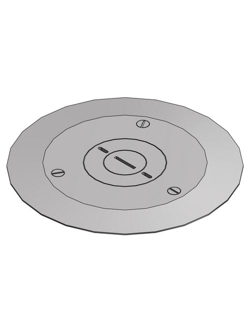 Steel City P60-34-2CACP-AL 3/4 and 2 Inch Plugs 68 & 600 Floor Plate Steel City P60-34-2CACP-AL 3/4 and 2 Inch Plugs 68 & 600 Floor Plate