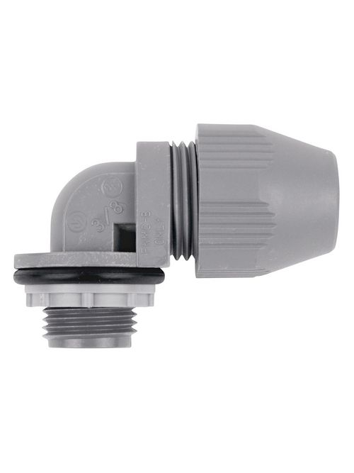 Steel City LT-591 1/2 Inch 90 Degree Plastic Connector Steel City LT-591 1/2 Inch 90 Degree Plastic Connector