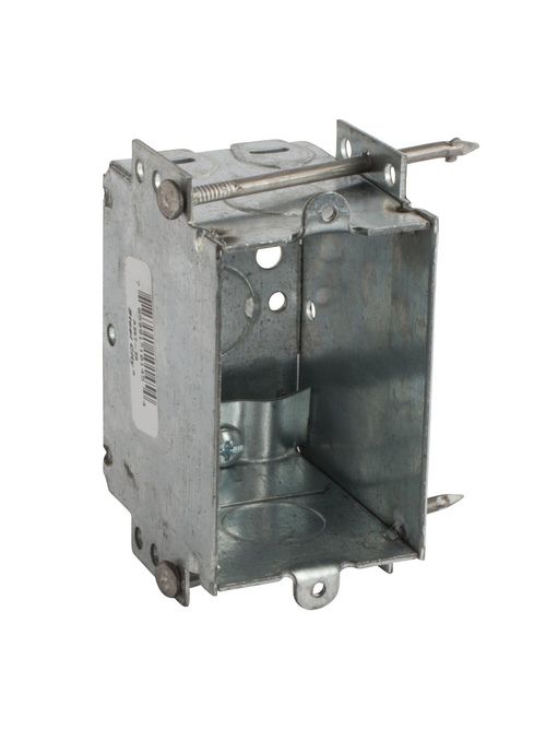 Steel City A257-25 Non-Gangable 3 x 2 x 2-1/2 Inch Dimensions 12.5 In Steel Switch Box with Clamp Steel City A257-25 Non-Gangable 3 x 2 x 2-1/2 Inch Dimensions 12.5 In Steel Switch Box with Clamp