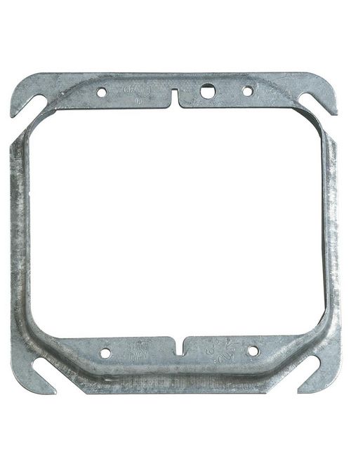 Steel City 52C17-25 4" Steel Square Box Device Cover, 1/2" Raised, 6.3 cu.in. Steel City 52C17-25 4" Steel Square Box Device Cover, 1/2" Raised, 6.3 cu.in.