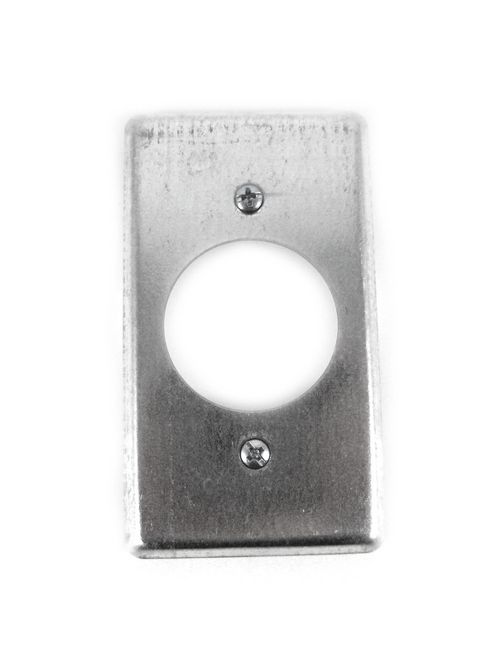 Steel City 58C4 Steel Utility Device Cover, 4" x 2-1/8", 1/4" Raised, Twist-Lock Single Flush Receptacle Steel City 58C4 Steel Utility Device Cover, 4" x 2-1/8", 1/4" Raised, Twist-Lock Single Flush Receptacle