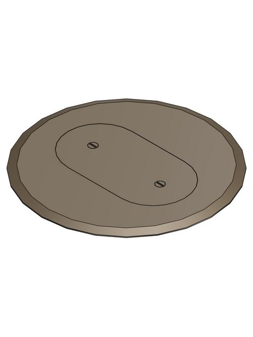 Steel City P-68-SRC-BRN Brown 1 Receptacle Plastic Cover Plate Steel City P-68-SRC-BRN Brown 1 Receptacle Plastic Cover Plate