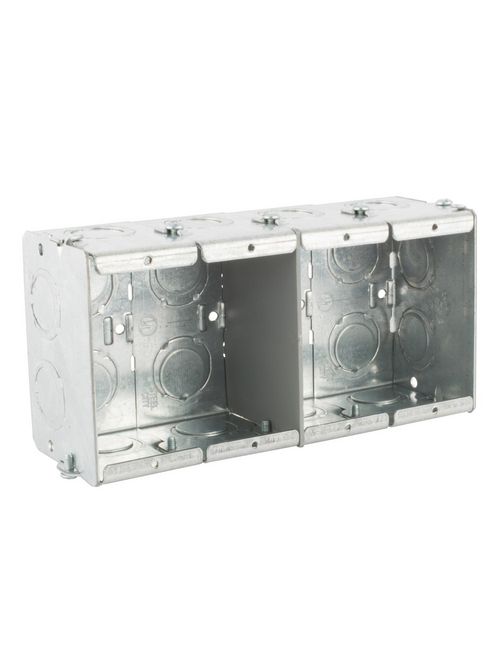 Steel City GW-425-G 4-Gang 2-1/2 Deep Steel Box Steel City GW-425-G 4-Gang 2-1/2 Deep Steel Box
