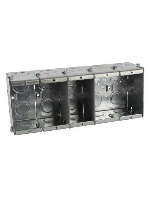 Steel City GW-525-G 5-Gang 2-1/2 Deep Steel Box Steel City GW-525-G 5-Gang 2-1/2 Deep Steel Box