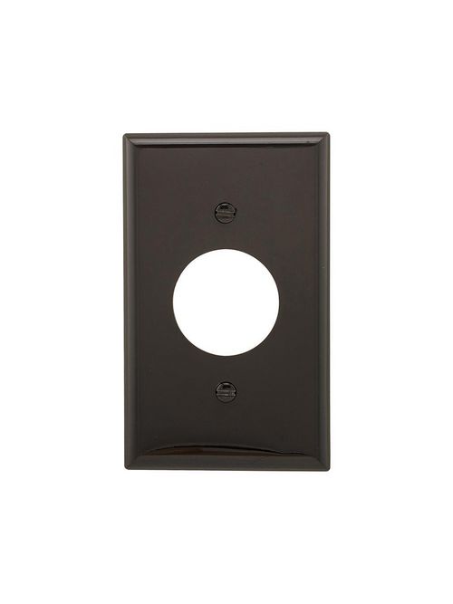 Product image for EWD 5131BK Wallplate 1G Single Recp