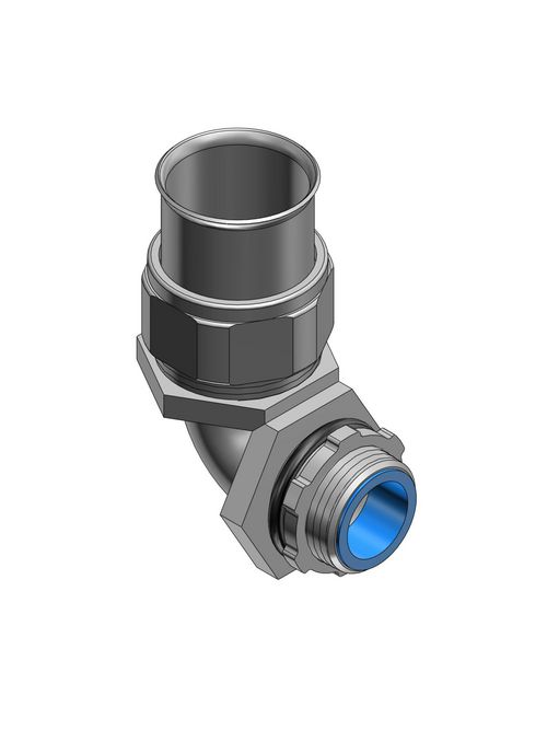 Thomas & Betts 3746-TB 90 Degree Metal Connector Thomas & Betts 3746-TB 90 Degree Metal Connector