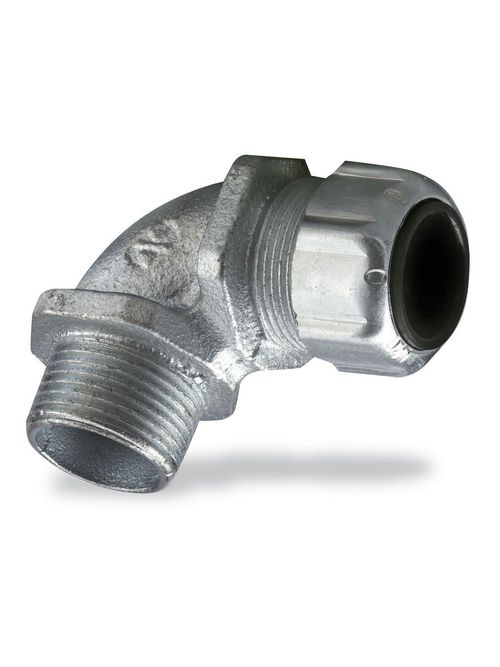 Thomas & Betts 4971 3/4 Inch Hub Size .31 - .56 Inch Cord Range 90 Degree Ranger Cord Fitting Thomas & Betts 4971 3/4 Inch Hub Size .31 - .56 Inch Cord Range 90 Degree Ranger Cord Fitting