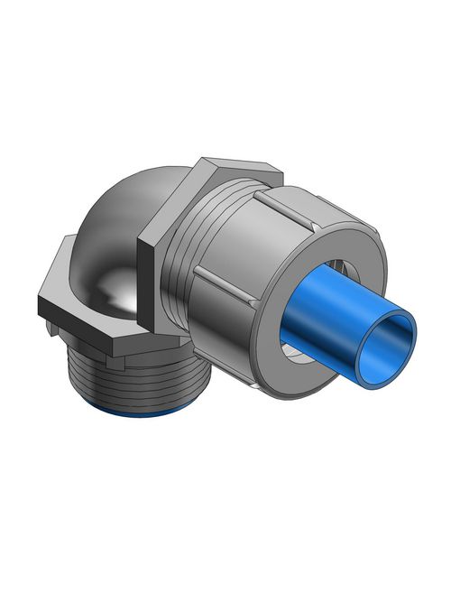 Thomas & Betts LT9100M 1 Inch Liquidtight 90 Degree Metallic Connector Thomas & Betts LT9100M 1 Inch Liquidtight 90 Degree Metallic Connector