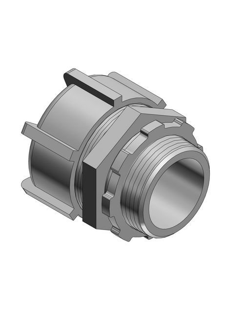 Thomas & Betts 040-5334 1 Inch Straight Steel Insulated Liquidtight Connector Thomas & Betts 040-5334 1 Inch Straight Steel Insulated Liquidtight Connector