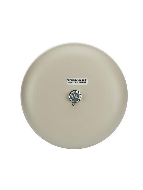 Product image for Tork TA340-4G5 4 Inch Gong 24 VAC 0.32 Amp 81 to 90 dB Dawn Mist Round Vibrating Bell