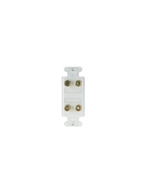On-Q F9005-WH White Pre-Configured Universal Dual Speaker Connection Strap On-Q F9005-WH White Pre-Configured Universal Dual Speaker Connection Strap