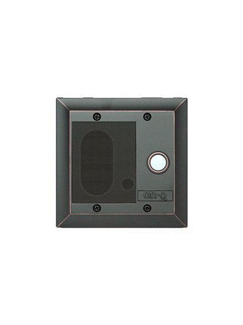 Product image for On-Q F7596-OB Category 5 Oil Rubbed Bronze Weather Resistant Broadcast Intercom Door Unit