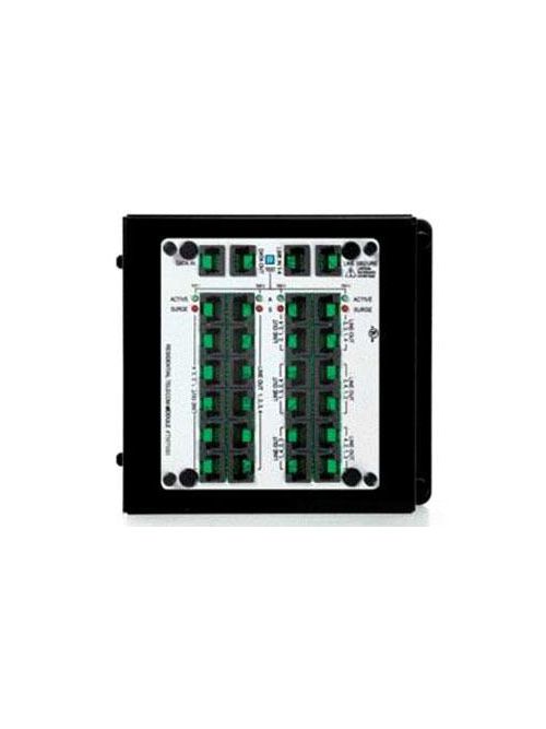 Product image for On-Q TM7560 4-Inlet 24-Outlet Gray/Black Telecom Module