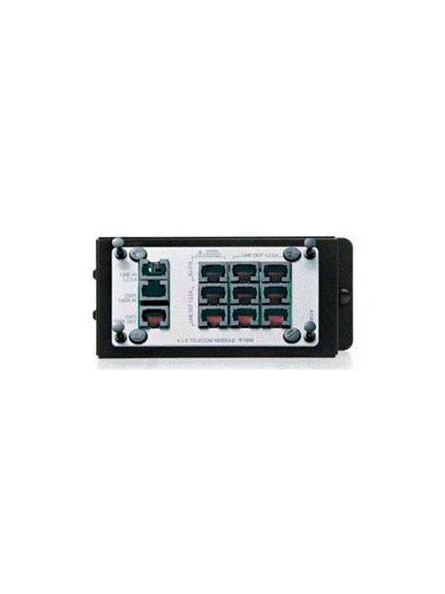 Product image for On-Q TM7556 4-Inlet 8-Outlet Gray/Black Telecom Module