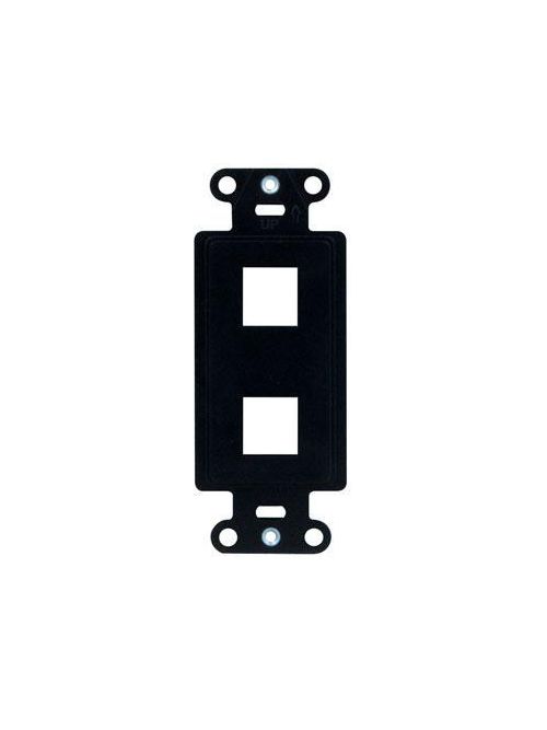 On-Q WP3412-BK 1.65 x 0.28 x 4.19 Inch 2-Port Black Plastic Wall Box Mounting Non-Flexible Outlet Strap On-Q WP3412-BK 1.65 x 0.28 x 4.19 Inch 2-Port Black Plastic Wall Box Mounting Non-Flexible Outlet Strap
