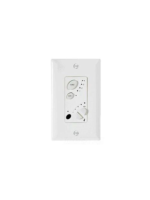 Product image for Pass & Seymour AU7394-WH White RJ45 Audio System Amplified Keypad