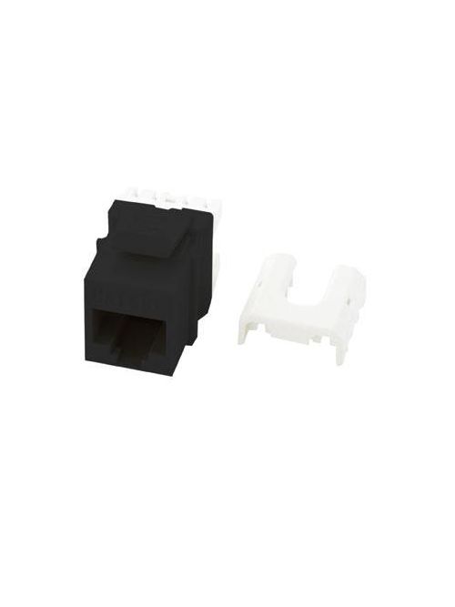 On-Q WP3475-BK RJ45 Category 5E Black Plastic Quick Connect Keystone Connector On-Q WP3475-BK RJ45 Category 5E Black Plastic Quick Connect Keystone Connector