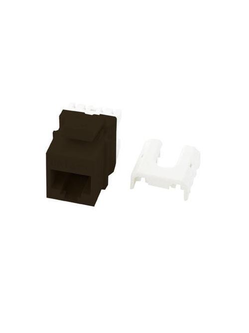On-Q WP3475-BR RJ45 8-Position 8-Wire Category 5E Brown Plastic Quick Connect Keystone Connector On-Q WP3475-BR RJ45 8-Position 8-Wire Category 5E Brown Plastic Quick Connect Keystone Connector