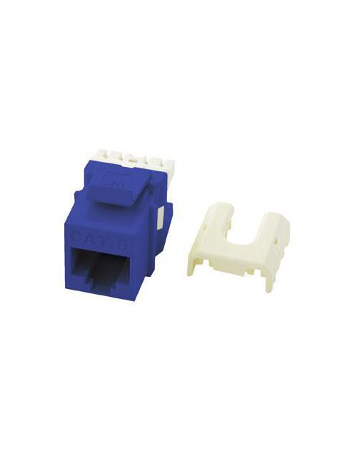 On-Q WP3476-BE RJ45 8-Position 8-Wire Category 6 Blue Plastic Quick Connect Keystone Connector On-Q WP3476-BE RJ45 8-Position 8-Wire Category 6 Blue Plastic Quick Connect Keystone Connector