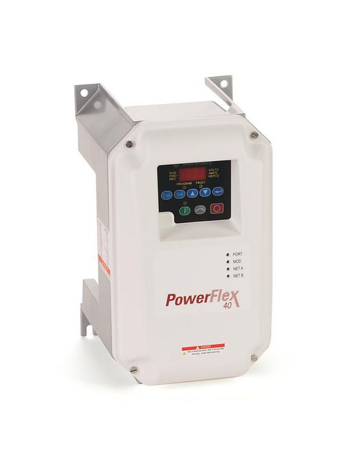 Allen-Bradley 22B-D2P3C104 Powerflex 40 0.75 kW 1 Hp AC Drive Allen-Bradley 22B-D2P3C104 Powerflex 40 0.75 kW 1 Hp AC Drive