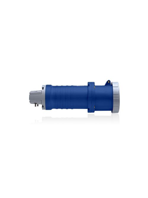 Leviton 460C9W 250 Volt 3-Phase 60 Amp 3-Pole 4-Wire Blue Resin 357 IEC Pin and Sleeve Connector Leviton 460C9W 250 Volt 3-Phase 60 Amp 3-Pole 4-Wire Blue Resin 357 IEC Pin and Sleeve Connector