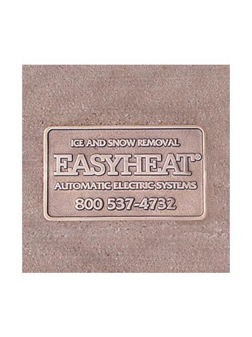 Easy Heat NMPLT Brass Name Plate Easy Heat NMPLT Brass Name Plate