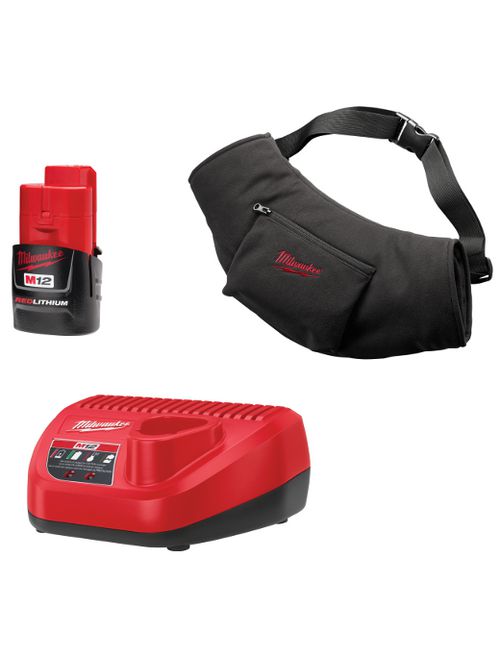 Product image for Milwaukee 2322-21 M12™ Cordless Black Heated Hand Warmer Kit