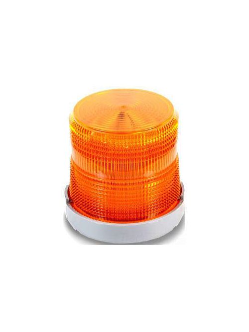 Edwards Signaling 48SINA-N5-25WH 120 VAC 0.2 Amp Amber Polycarbonate Steady-On Halogen Beacon Edwards Signaling 48SINA-N5-25WH 120 VAC 0.2 Amp Amber Polycarbonate Steady-On Halogen Beacon